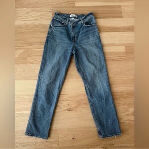 Abercrombie & Fitch Straight Fit Blue Jeans